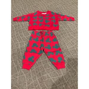 Monica and Andy Christmas Mickey Mouse Outfit 6-9M